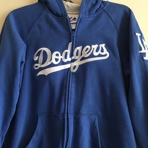 Dodgers Zip Up Hoodie